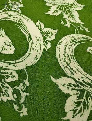 平和屋着物●全通柄九寸名古屋帯　草花文　鬼しぼ縮緬　鈴乃屋扱い　正絹　逸品　DABE5336ps