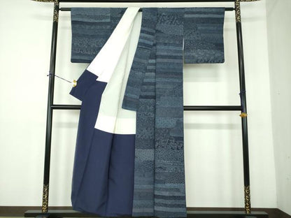 平和屋着物●江戸小紋　訪問着　百柄　吉祥小紋柄　正絹　逸品　DABE5360ps