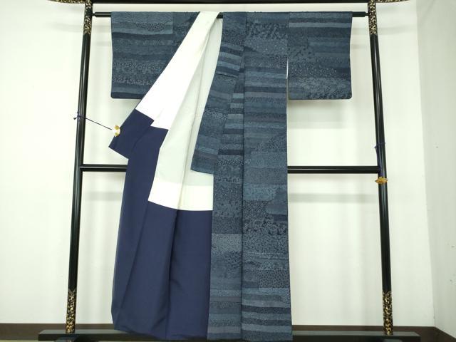 平和屋着物●江戸小紋　訪問着　百柄　吉祥小紋柄　正絹　逸品　DABE5360ps