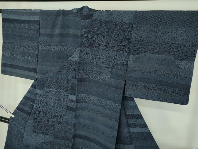 平和屋着物●江戸小紋　訪問着　百柄　吉祥小紋柄　正絹　逸品　DABE5360ps