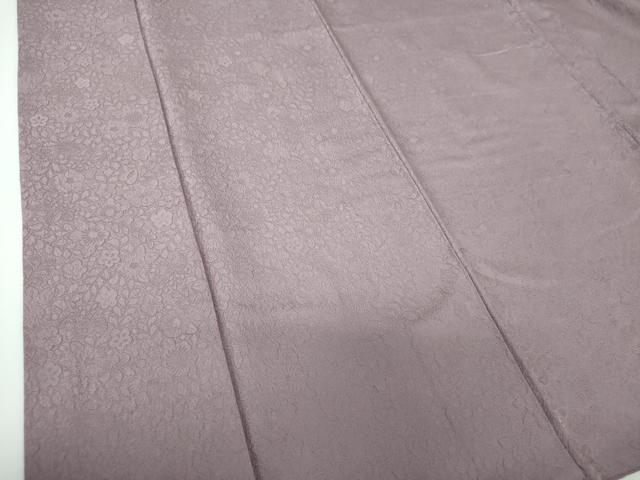 平和屋着物●上質な色無地　辻が花地紋　鳩羽色　正絹　逸品　DABE5364ps