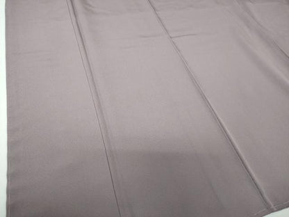 平和屋着物●上質な色無地　作家物　鳩羽色　正絹　逸品　未使用　DABE5367ps