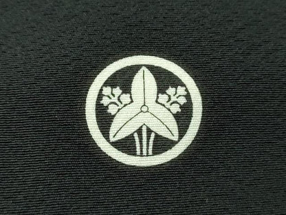 平和屋着物●豪華黒留袖　刺繍　夜桜　暈し染め　金銀彩　やまと誂製　正絹　逸品　DABE5381ps