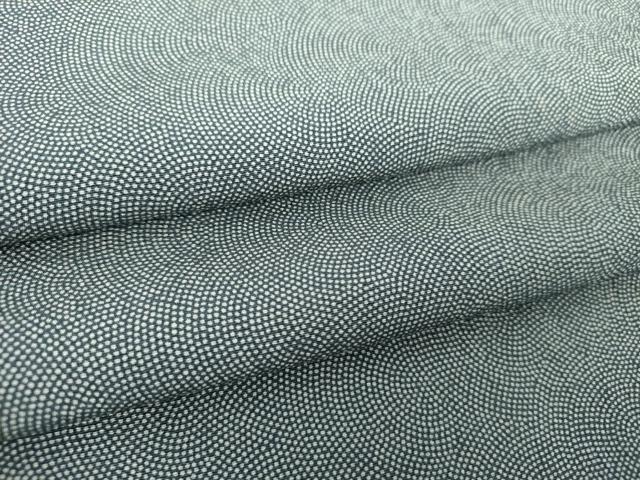 平和屋着物●江戸小紋　鮫小紋柄　正絹　逸品　DABE5382ps