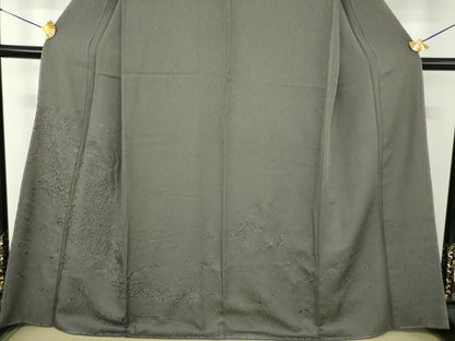 平和屋着物●青山みとも　訪問着　総刺繍　流水花文　金糸　正絹　逸品　DABE5386ps