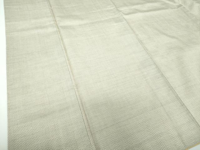 平和屋着物●本場大島紬　白大島　一元絣　正絹　逸品　DABE5412ps