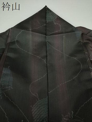 平和屋着物●本場大島紬　糸車　正絹　逸品　DABE5413ps