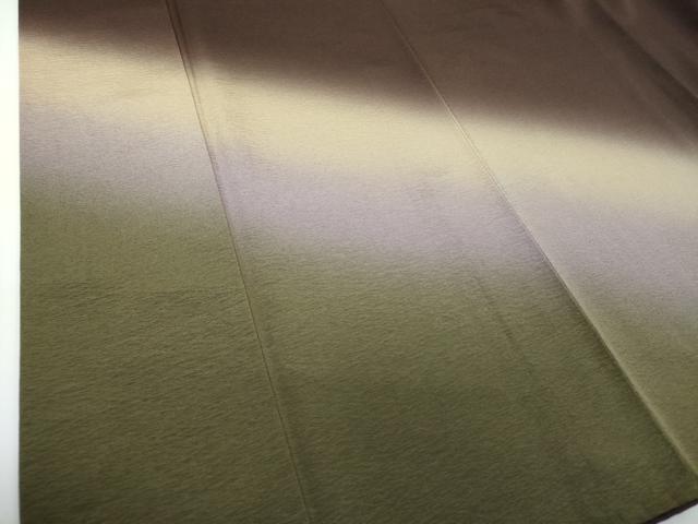 平和屋着物●訪問着　霞文　暈し染め　正絹　逸品　DABE5420ps