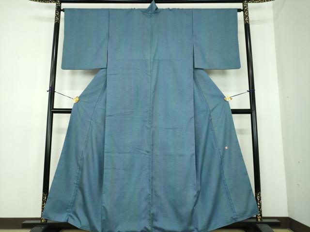 平和屋着物●着物デザイナー　園山明子　紬　霞間道　正絹　逸品　DABE5425ps