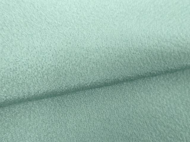 平和屋着物●上質な色無地　京友禅　作家物　名水有情　千草色 　証紙付き　正絹　逸品　未使用　DABE5439ps