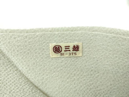 平和屋着物●染色作家　小倉淳史　九寸名古屋帯　絞り　兎　蟹　鬼しぼ縮緬　三越扱い　正絹　逸品　DABE5468ps