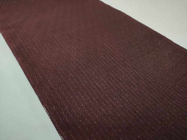 平和屋着物▽両面　全通柄袋帯　スリーシーズン　春夏秋　玄白　銀糸　正絹　逸品　DABE5491ps