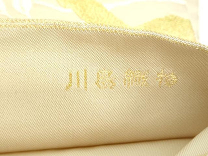 平和屋着物●西陣　川島織物　六通柄　本袋帯　唐織　松藤　金糸　正絹　逸品　DABE5529ps