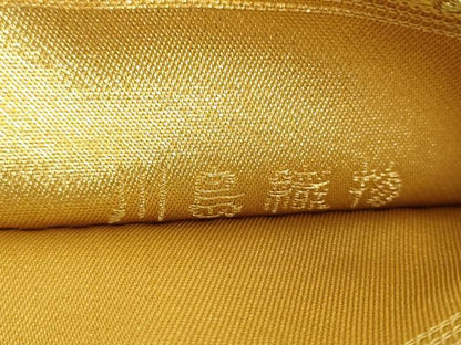 平和屋着物●西陣　川島織物　六通柄　本袋帯　鳳凰　金銀糸　正絹　逸品　DABE5532ps