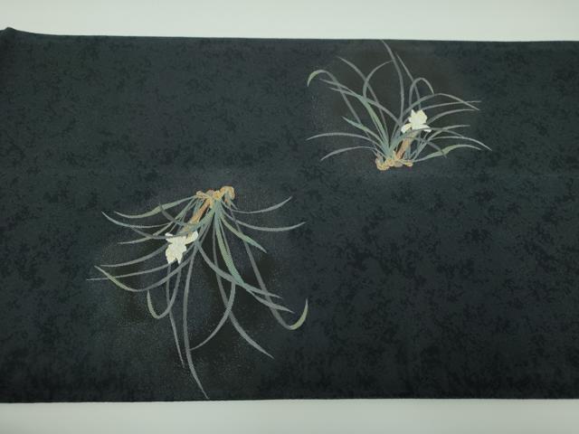 平和屋着物●両面　六通柄袋帯　唐織　花の精　正絹　逸品　DABE5537ps