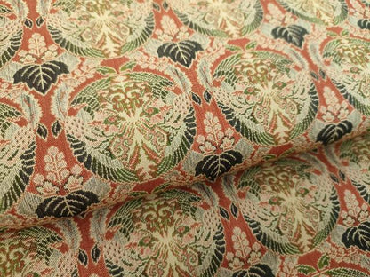 平和屋着物●龍村美術織物　九寸開き名古屋帯　壬生寺裂　正絹　逸品　DABE5594ps