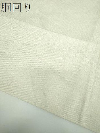 平和屋着物●八寸名古屋帯　草花間道　正絹　逸品　DABE5626ps
