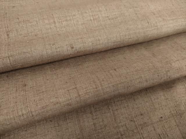 平和屋着物●結城紬　色無地　鳩羽鼠色　正絹　逸品　DABE5659ps
