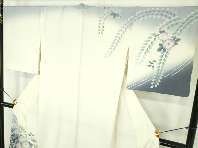 平和屋着物●訪問着　作家物　絞り　辻が花　暈し染め　正絹　逸品　DABE5666ps