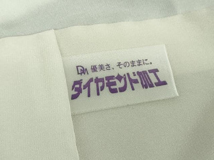 平和屋着物●訪問着　駒刺繍　更紗花文　暈し染め　金彩　正絹　逸品　DABE5667ps