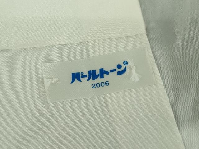 平和屋着物●中村玉緒　小紋　雪輪文　金彩　正絹　逸品　DABE5669ps