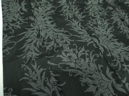 平和屋着物●本場大島紬　7マルキ　更紗花文　正絹　逸品　未使用　DABE5673ps