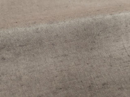 平和屋着物●本場結城玉紬　色無地　紫鼠色　証紙付き　正絹　逸品　未使用　DABE5681ps