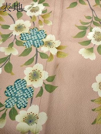 平和屋着物●ファッションデザイナー　花井幸子　訪問着　駒刺繍　枝垂れ桜　暈し染め　金糸　やまと誂製　正絹　逸品　DABE5688ps