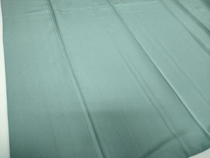 平和屋着物●上質な色無地　港鼠色　正絹　逸品　DABE5691ps