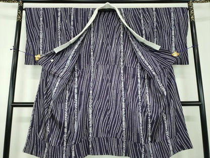 平和屋着物●上質な長襦袢　無双仕立て　半衿刺繍　ビーズ　花間道　正絹　逸品　DABE5698ps