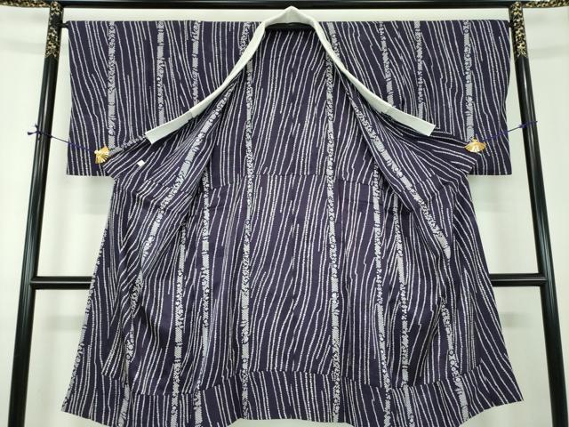 平和屋着物●上質な長襦袢　無双仕立て　半衿刺繍　ビーズ　花間道　正絹　逸品　DABE5698ps
