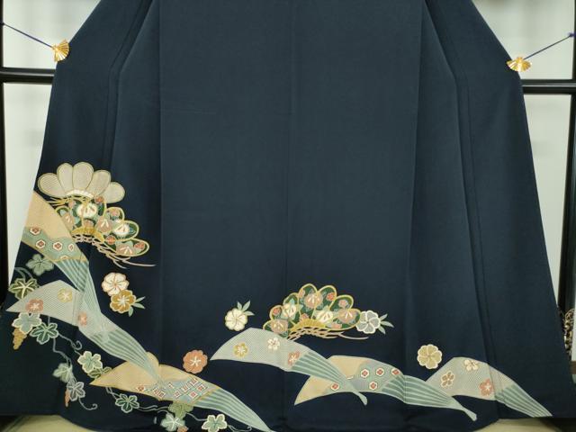 平和屋着物●訪問着　吉祥花文　金彩　正絹　逸品　未使用　DABE5700ps