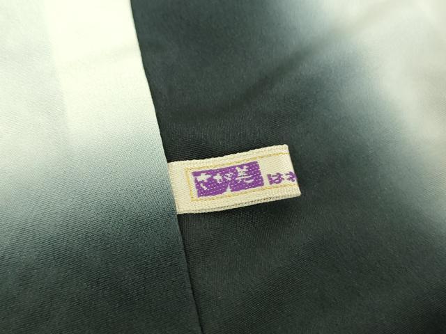 平和屋着物●上質な小紋　総絞り　雲文　さが美扱い　正絹　逸品　未使用　DABE5702ps
