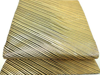 平和屋着物▼佐賀錦　両面　六通柄袋帯　正倉院花文　金銀糸　正絹　逸品　DABE5742ps