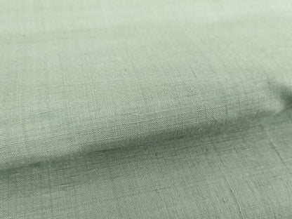 平和屋着物●結城紬　色無地　豆がら茶色　証紙付き　正絹　逸品　DABE5826ps