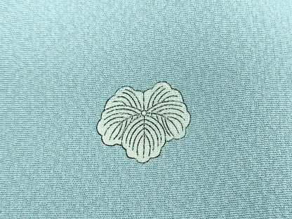 平和屋着物●豪華色留袖　几帳人物花地紋　浅縹色　正絹　逸品　DABE5833ps