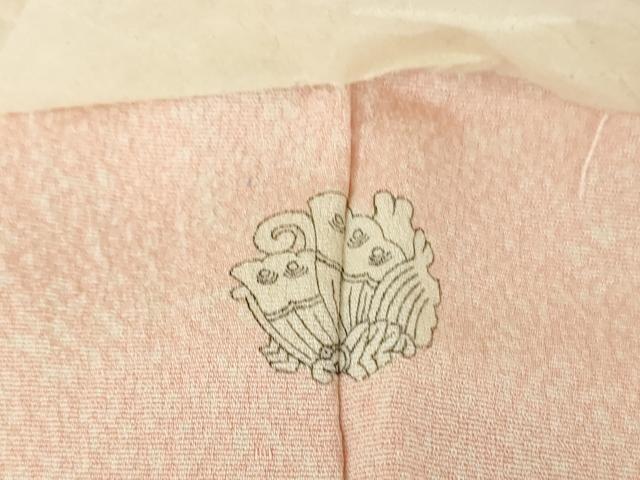 平和屋着物●訪問着　刺繍　籬花文　金彩　正絹　逸品　未使用　DABE5835ps