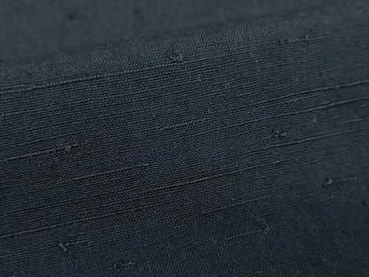 平和屋着物●男性　紬　キングサイズ　濃紺地　正絹　逸品　未使用　DABE5841ps