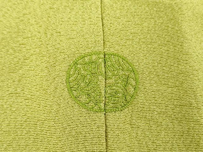 平和屋着物●上質な色無地　根岸色　正絹　逸品　DABE5845ps