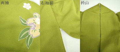 平和屋着物●豪華振袖　流水舞桜　暈し染め　金彩　正絹　逸品　DABE5849ps