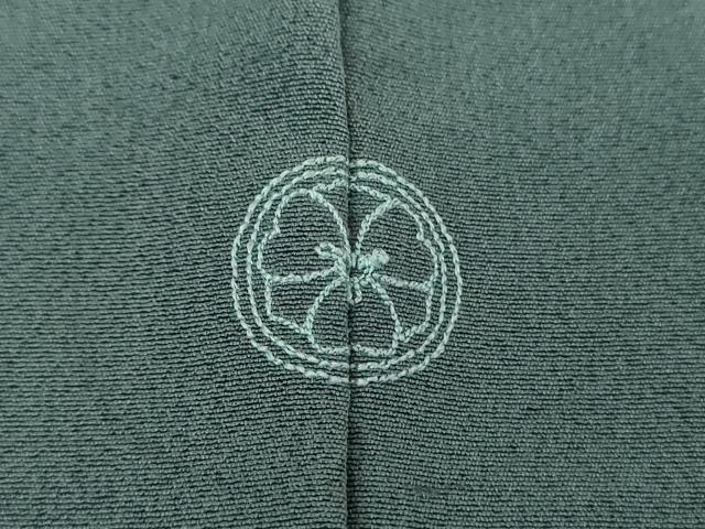 平和屋着物●訪問着　友禅　草花文　正絹　逸品　DABE5858ps