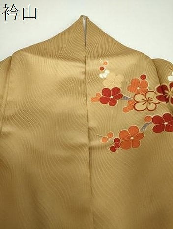 平和屋着物●訪問着　駒刺繍　松竹梅　飛鶴文　暈し染め　金彩　まるやま扱い　正絹　逸品　DABE5859ps