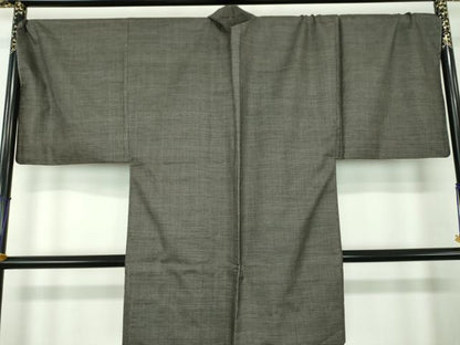 平和屋着物●男性　本場大島紬　アンサンブル　キングサイズ　100亀甲　総詰め　水間輝利作　証紙付き　正絹　逸品　未使用　DABE5861ps
