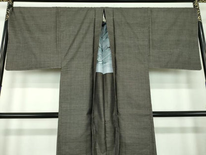 平和屋着物●男性　本場大島紬　アンサンブル　キングサイズ　100亀甲　総詰め　水間輝利作　証紙付き　正絹　逸品　未使用　DABE5861ps