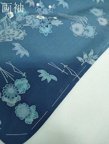 平和屋着物●訪問着　風景花文　暈し染め　正絹　逸品　未使用　DABE5866ps