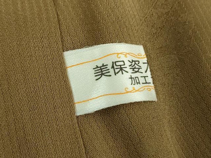 平和屋着物●二代目清次郎　手描き　訪問着　飛鳥文　舞桜シルエット　暈し染め　正絹　逸品　DABE5867ps