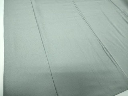 平和屋着物●上質な色無地　藍鼠色　正絹　逸品　DABE5893ps
