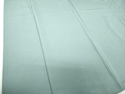 平和屋着物●上質な色無地　藍鼠色　正絹　逸品　DABE5896ps