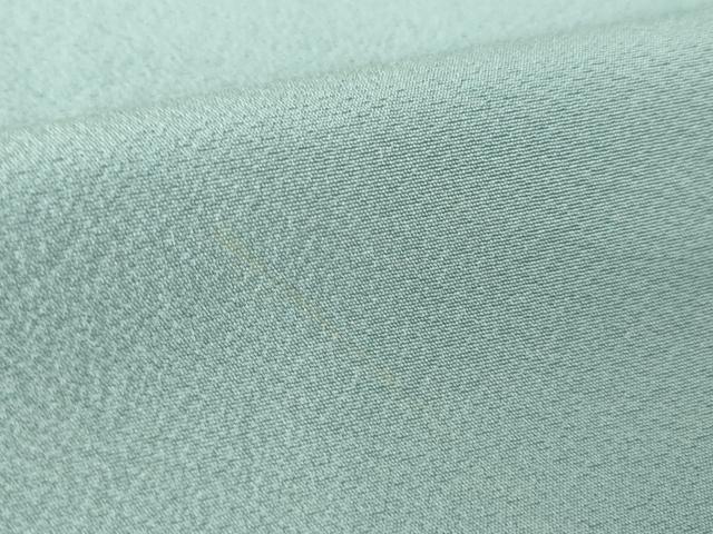 平和屋着物●上質な色無地　藍鼠色　正絹　逸品　DABE5896ps