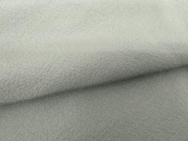 平和屋着物●上質な色無地　桔梗鼠色　正絹　逸品　未使用　DABE5906ps